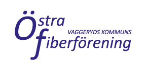 Vaggeryds kommuns Östra fiberförening Logo